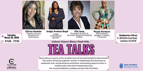 Tea Talks: It's a Business, Sister!