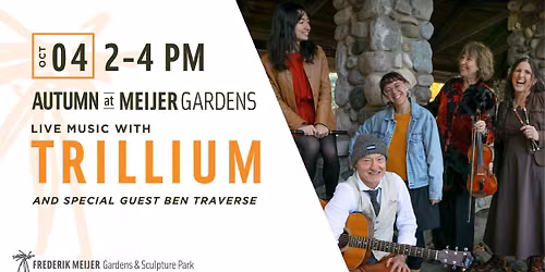 Autumn Weekends: Live Music with Trillium