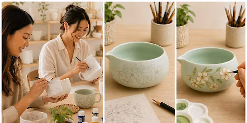 Matcha and Ceramic Painting Workshop (Sunshine Coast)