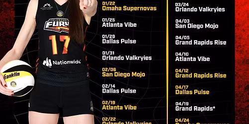 Omaha Supernovas vs. Columbus Fury