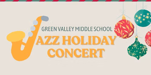 GVMS Jazz Holiday Concert🎺🎄🎵
