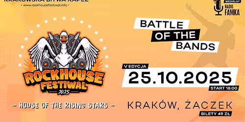 Bitwa Kapel Rockhouse Festiwal 2025 | Krak\u00f3w, Klub \u017baczek