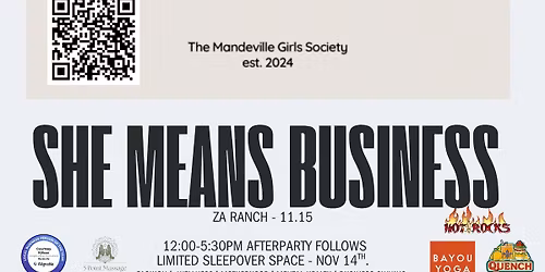 1st Annual: She Means Business Conference 