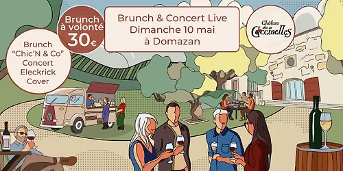 Brunch de Chic'N & Co X concert live