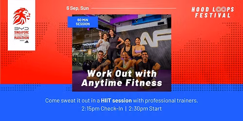 Hood Loops Festival: HIIT Session with Anytime Fitness