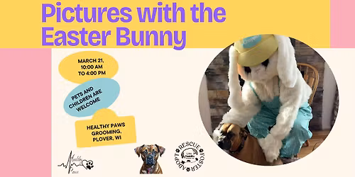 Pictures with the Easter Bunny - Pets and Children