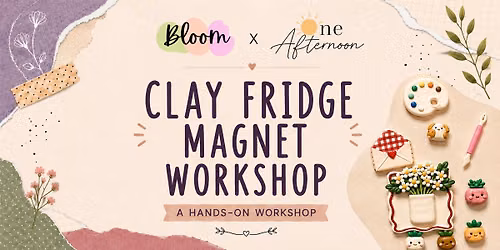 Clay Fridge Magnet Workshop