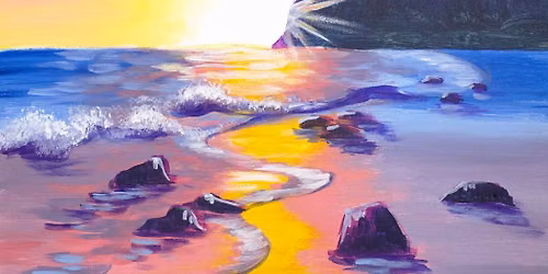 Paint & Sip: SoCal Sunset \ud83c\udf05\ud83c\udf77
