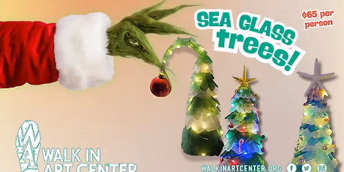Holiday Sea Glass Tree Workshop!