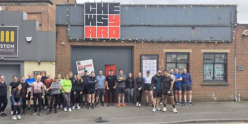 Chew's Yard Run Club Every Thursday Hosted by Riversway Roadrunners