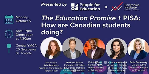 The Education Promise + PISA: How are Canadian students doing?