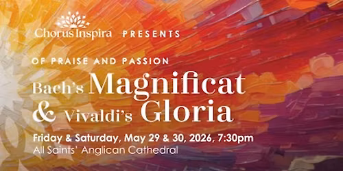 Bach\u2019s Magnificat & Vivaldi\u2019s Gloria