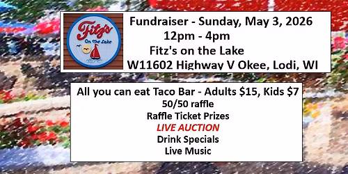 Fundraiser at Fitz's!