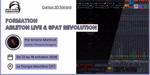 Formation Whiti Audio : Ableton Live & SPAT Revolution (CURSUS 3D SONORE)