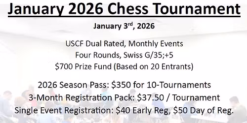 January '26 - Chess League \/ Tournament