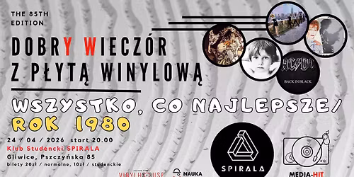 Dobry wiecz\u00f3r z p\u0142yt\u0105 winylow\u0105 \/ Wszystko, co najlepsze - ROK 1980
