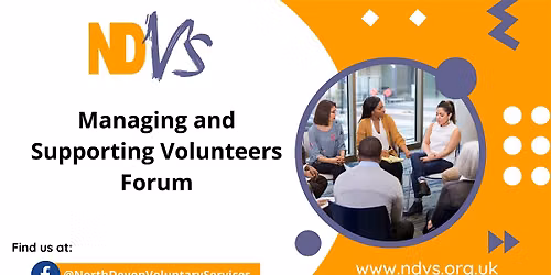 NDVS Managing and Supporting Volunteers Forum (Sept)