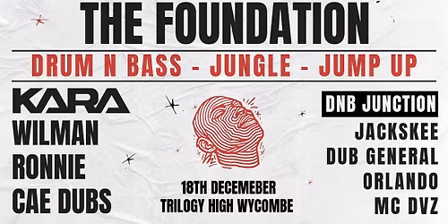 The Foundation - Xmas Special \u00a35 Tickets