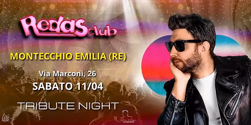 REDAS CLUB - DICONO DI CESARE Cremonini Tribute