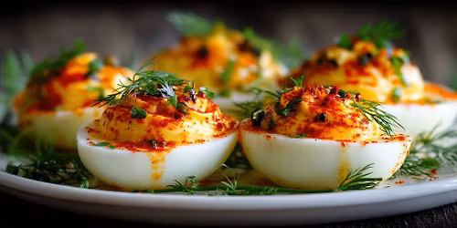 Sample Saturdays at Rudy's | Deviled Eggs