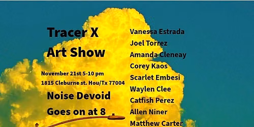 Tracer X Art Show