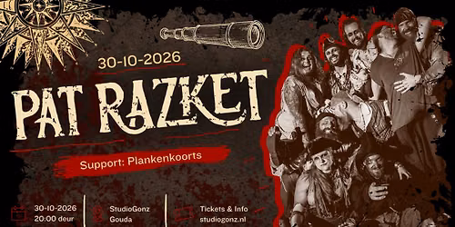 Pat Razket (SE) & Plankenkoorts (NL) Pirate Party!