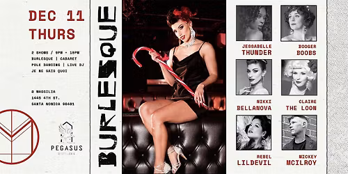 BURLESQUE Holiday Edition @ MASSILIA