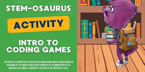 Stem-osaurus Activity: Intro to Coding Games