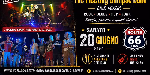 The Fleeting Glimpse Band live al Route 66 | Pink Floyd Tribute