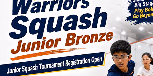 Warriors Squash Junior Bronze