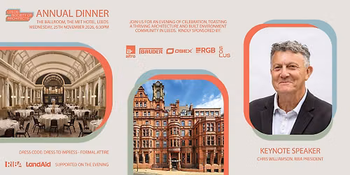 Leeds Society of Architects - Annual Dinner