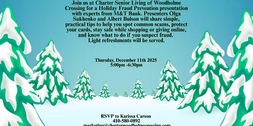Fraud prevention for the holidays