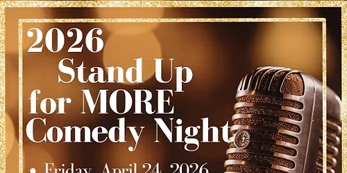 Stand up for MORE Comedy Night