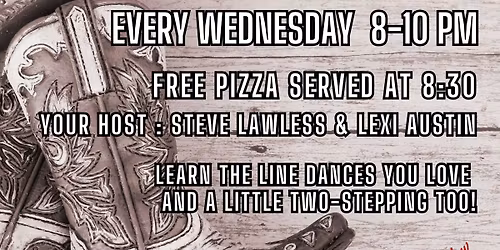 Free Line Dance Lessons @ The County Line