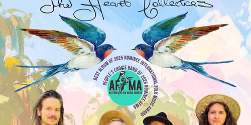 The Heart Collectors at Welcome Swallow Brewery, New Norfolk, Tasmania