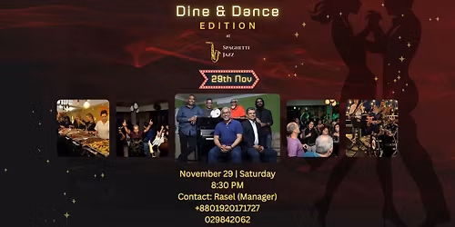 Renaissance Dine & Dance \ud83d\udc83\ud83c\udfff @ Spaghetti Jazz \ud83c\udfb7