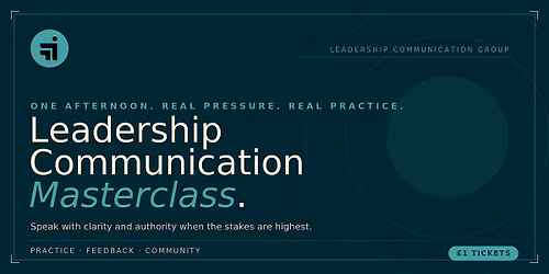London Global Leadership Communication Masterclass