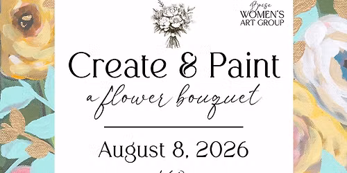 Boise Art Class: Create & Paint a Flower Bouquet
