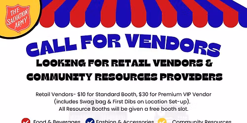 The Salvation Army Paris Presents a Community Block Party & Resource Fair