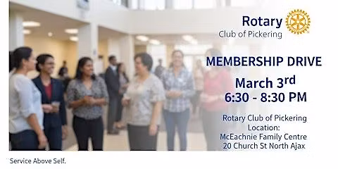 Rotary Club of Pickering Information Session