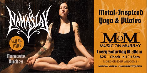 NamaSlay - MoMs metal yoga\/pilates