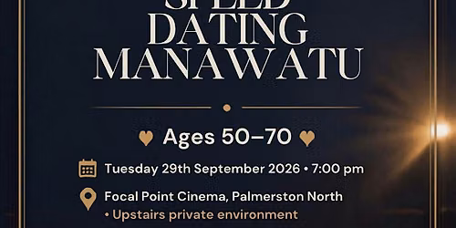 Speed Dating Manawatu 50-70 years