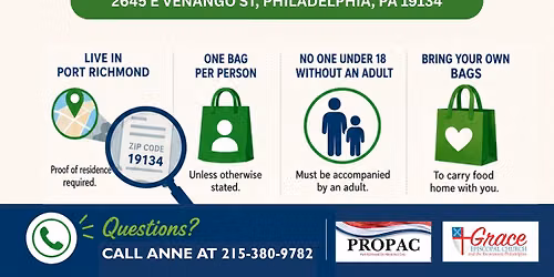 Food Pantry Weekly Distribution
