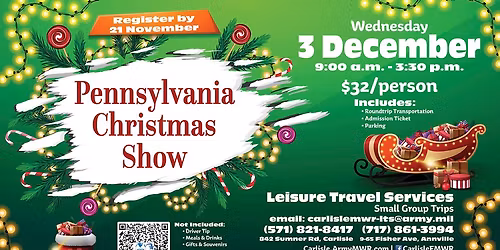 Pennsylvania Christmas Show