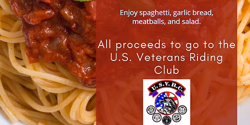 Spaghetti Dinner sponsored by the USVRC