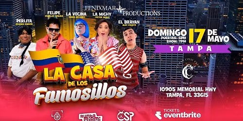 Humor Ecuatoriano: La Casa de los Famosillos en Tampa