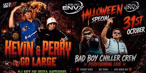 Halloween Spooktacular: BAD BOY CHILLER CREW | KEVIN AND PERRY 