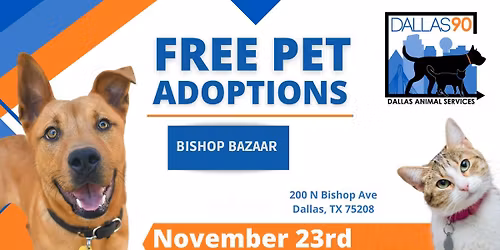 Bishop Bazaar Adoption Event