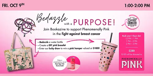 Bedazzle With A Purpose! to support Phenomenally Pink