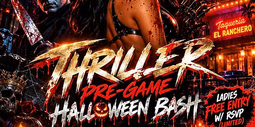 Thriller: Pre-Game Halloween Bash